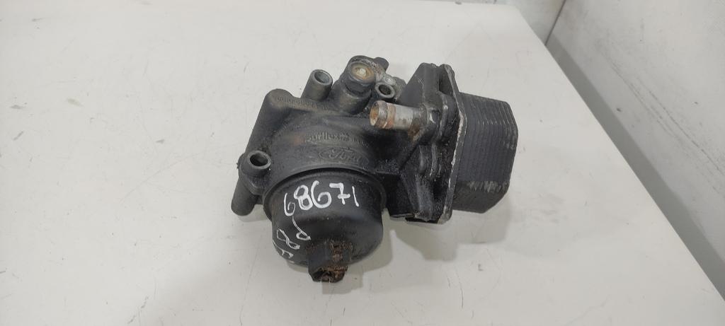 корпус масляного фильтра Ford Transit 7 поколение 2009, 2.2 л., дизель, фургон, P8FA, ., 6C1Q6B624AC - фото №1