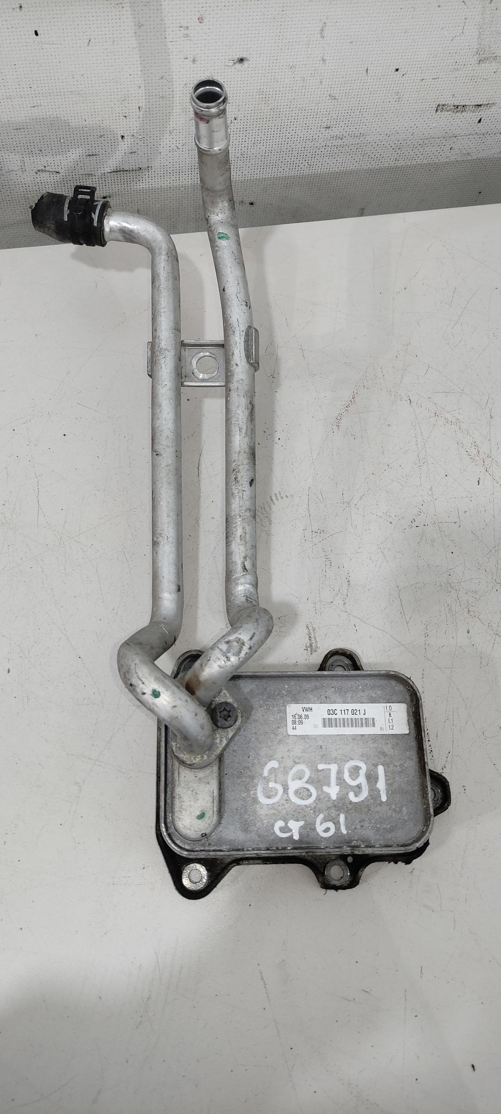 радиатор масляный Volkswagen Passat B6 2009, 1.4 л., бензин, седан, BLG, BMY, CAV, CTH, 03C117021J, 03C117021E, CAXA, BLF, CNW, CTK, . - фото №1