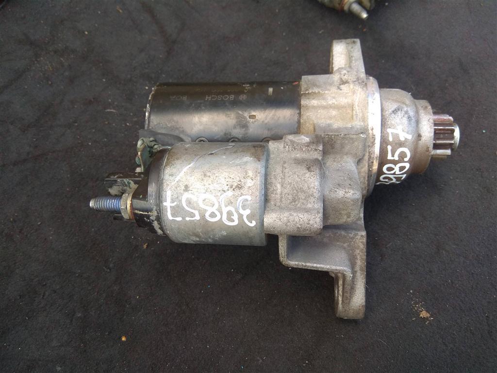 стартер Skoda Fabia 2 поколение (5J) 2007, 1.6 л., FSI, бензин, хетчбэк 5 дв., 02T911023R, 02T911023S, 02T911024N - фото №1