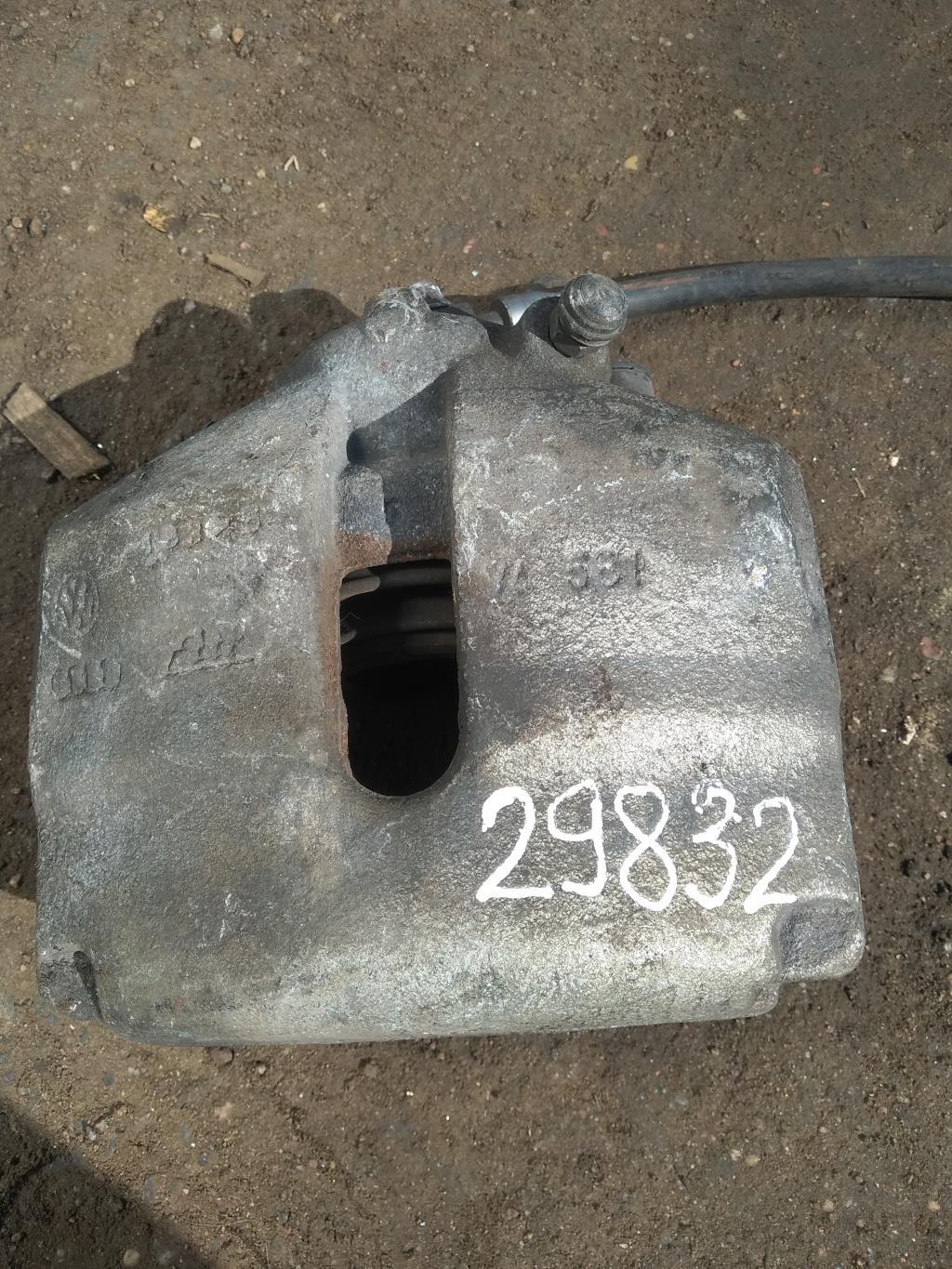 суппорт передний левый Volkswagen Passat B6 2007, 2.0 л., бензин, седан, 1K0615123E, 1K0615123EX, . - фото №1