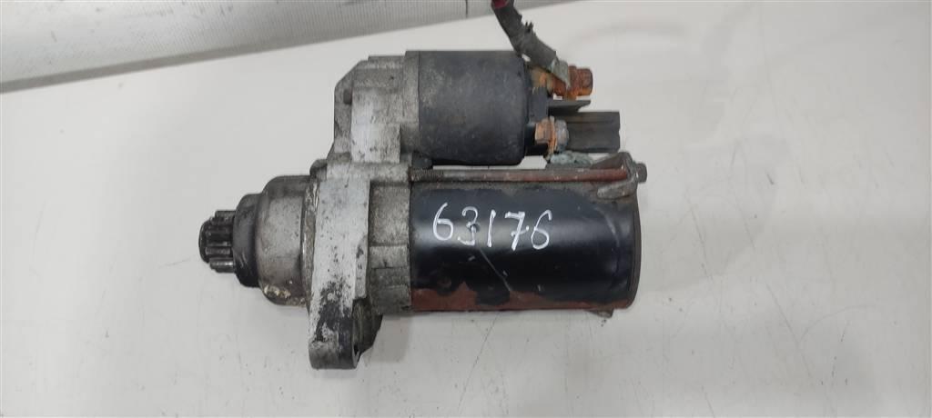 стартер Skoda Fabia 2 поколение (5J) 2007, 1.4 л., бензин, хетчбэк 5 дв., 02T911023G, 02T911023GX - фото №1