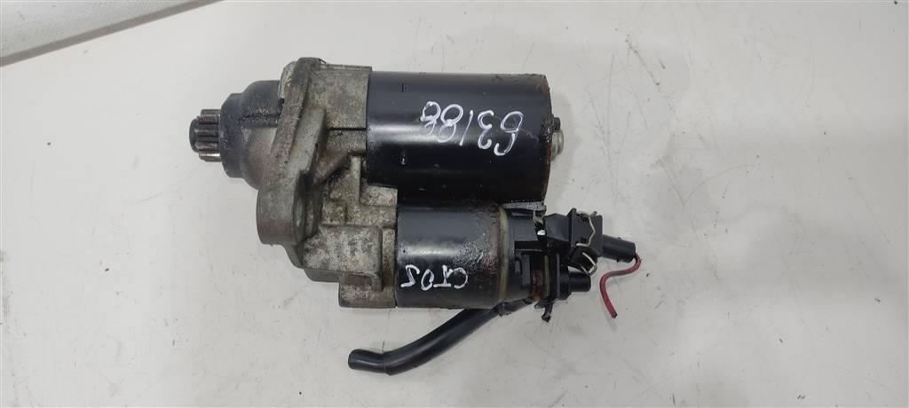 стартер Skoda Fabia 2 поколение (5J) 2007, 1.4 л., бензин, хетчбэк 5 дв., 02T911023G, 02T911023GX - фото №1