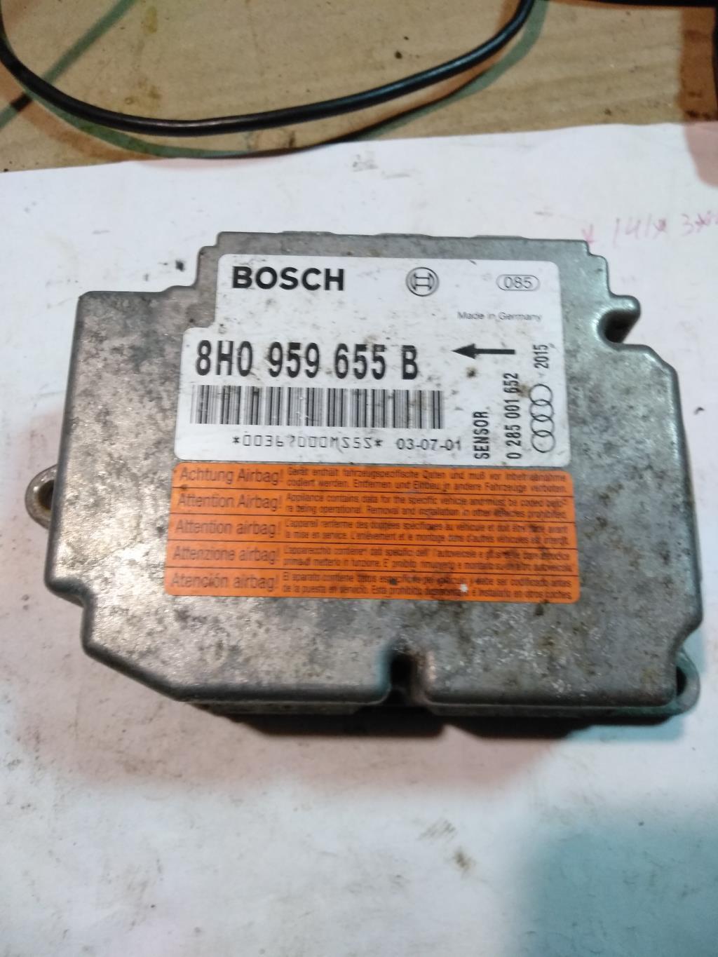 блок AirBag Audi A4 B6 2003, 1.8 л., бензин, седан, 8H0959655B, 8H0959655D, . - фото №1
