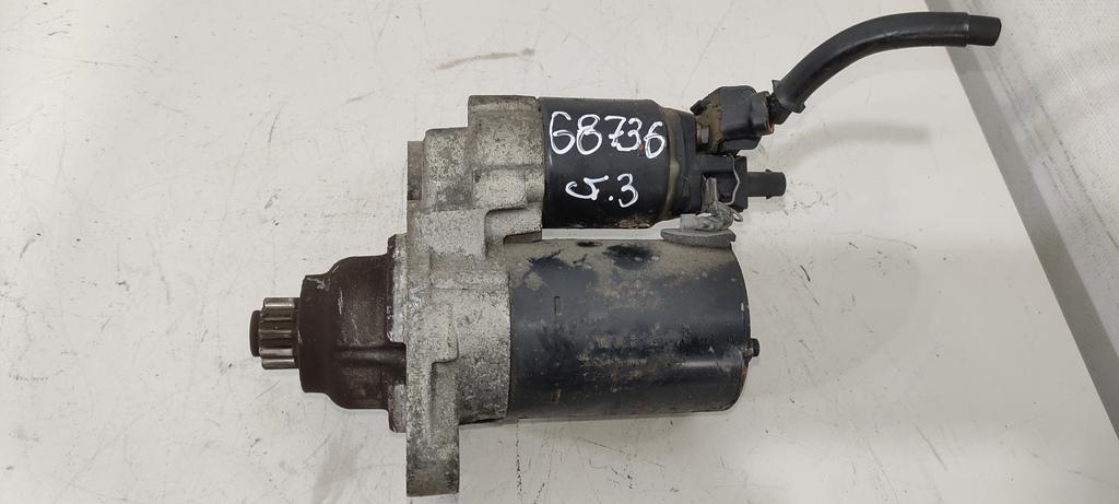 стартер Skoda Fabia 2 поколение (5J) 2007, 1.2 л., TFSI, бензин, хетчбэк 5 дв., 02T911023G, 02T911023GX - фото №1