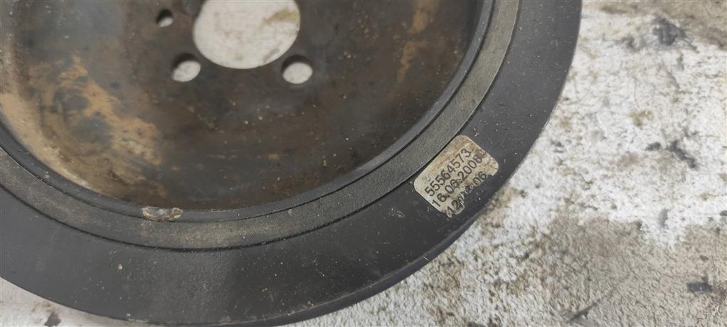 шкив коленвала Saab, 1.9 л., DTH, дизель, седан, 55564573, . - фото №1