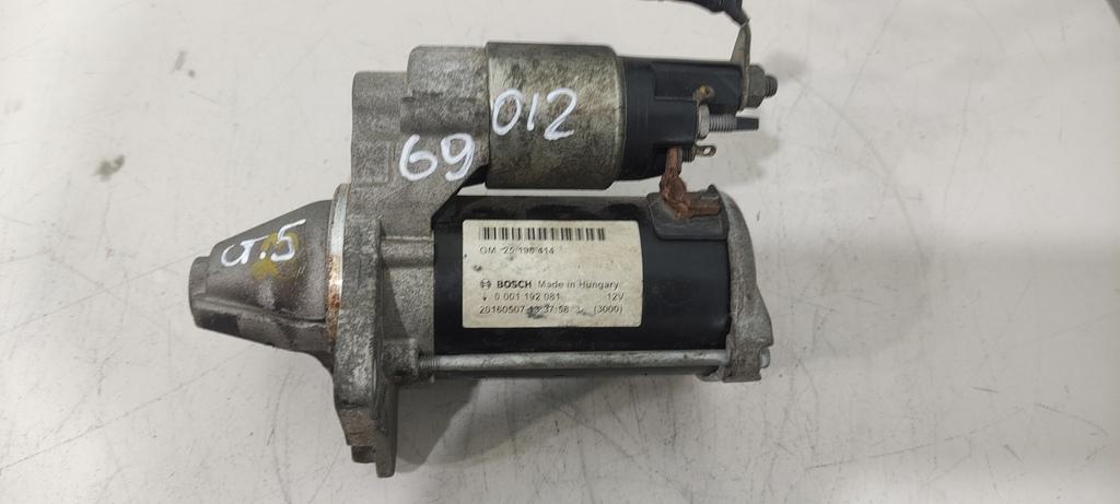 стартер Opel Zafira 3 поколение (C) 2013, 1.4 л., бензин, седан, ., 12654137 - фото №1