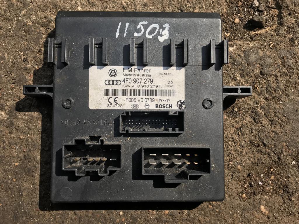 блок бортовой сети Audi A6 4F/C6 2006, 3.2 л., бензин, седан, 4F0907279, . - фото №1