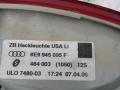 фонарь задний левый Audi A4 B7 2006, 2.0 л., бензин, универсал, 8E9945095F, . - фото №3