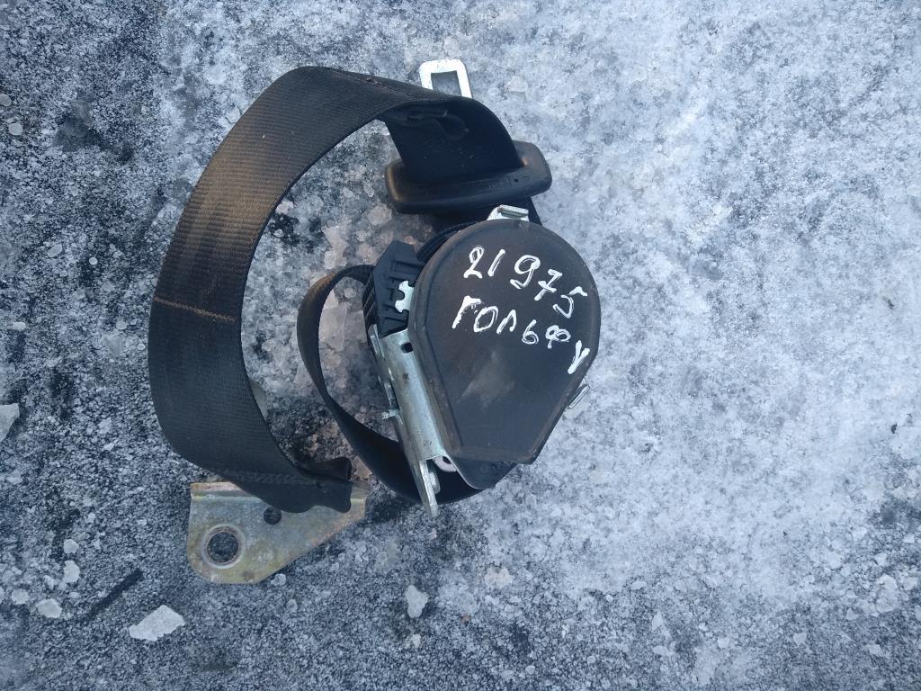 ремень безопасности Volkswagen Golf 5 поколение 2007, 2.0 л., бензин, хетчбэк 5 дв., 1K6857805G, . - фото №1