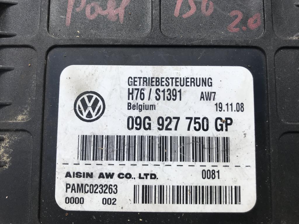 блок управления АКПП Volkswagen Passat B6 2006, 2.0 л., бензин, седан, 09G927750GP, . - фото №1