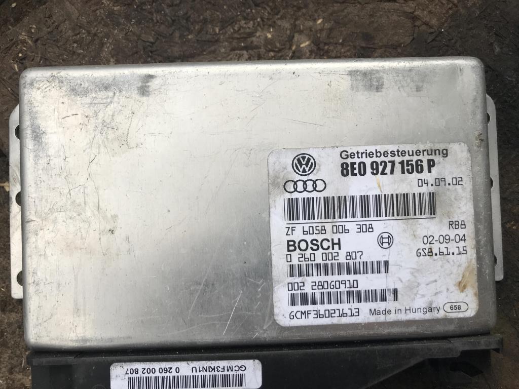 блок управления АКПП Audi A4 B6 2003, 1.8 л., бензин, седан, 8E0927156P, . - фото №1