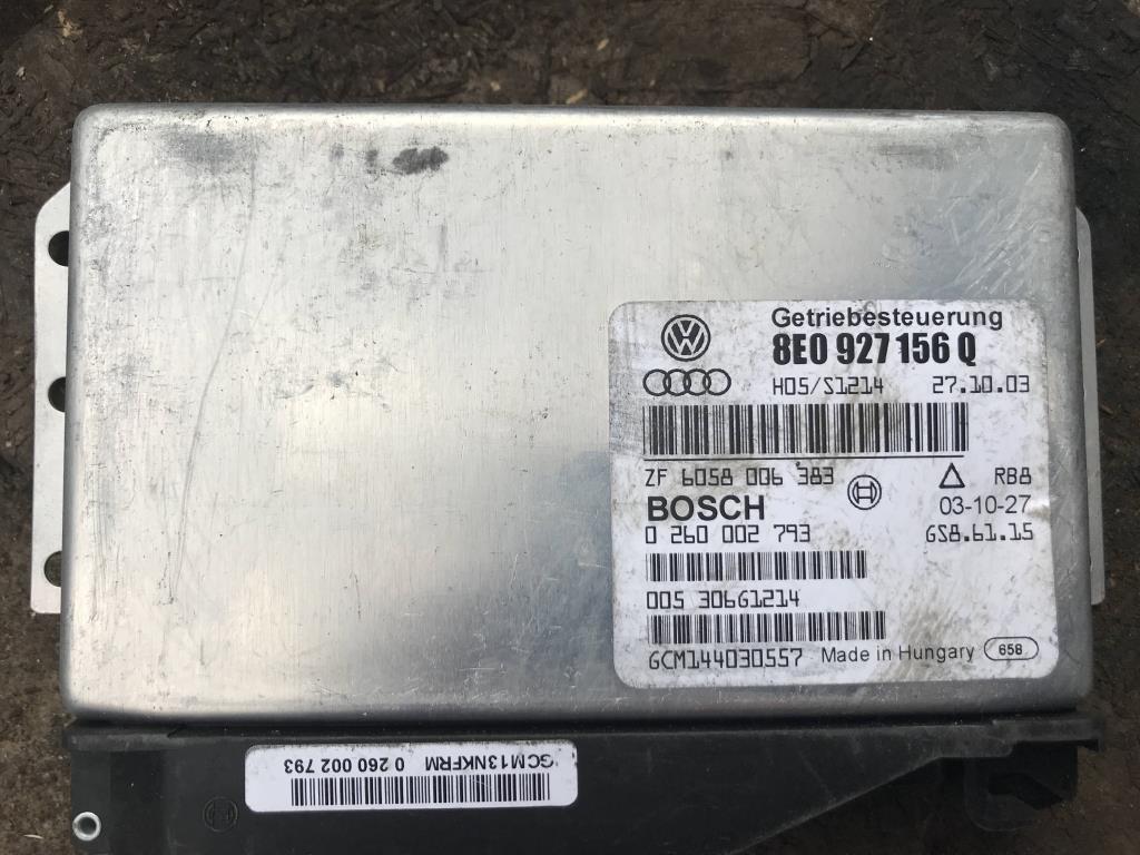 блок управления АКПП Audi A4 B6 2003, 3.0 л., бензин, седан, 8E0927156Q, . - фото №1
