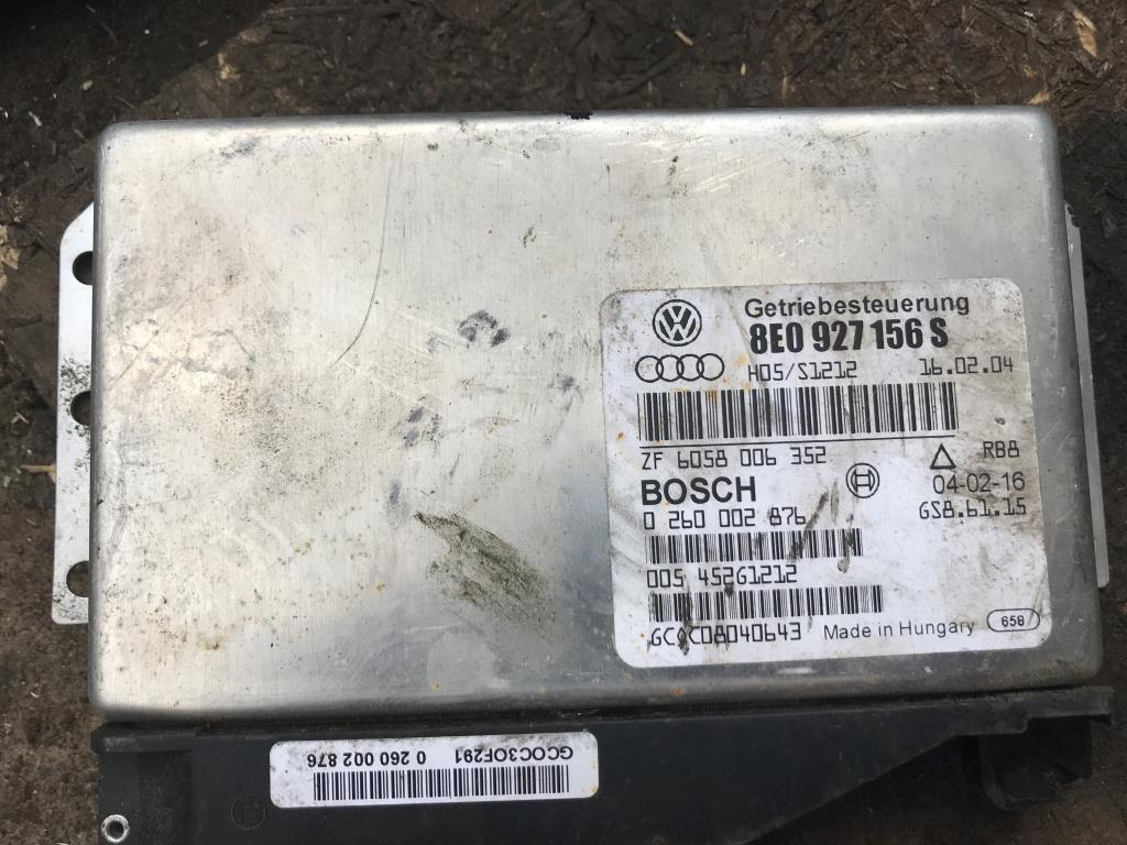 блок управления АКПП Audi A4 B6 2003, 1.8 л., бензин, седан, 8E0927156S, . - фото №1