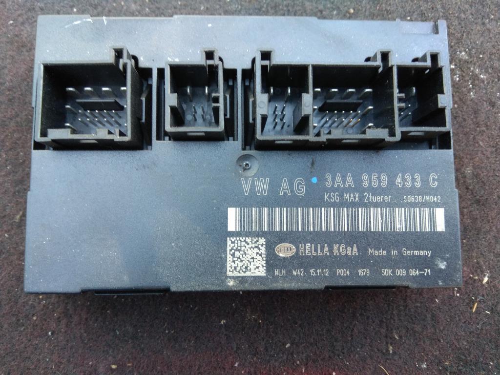 блок комфорта Volkswagen Passat CC 1 поколение 2010, 2.0 л., бензин, седан, 3AA959433A, 3AA959433C, 3AA959433D, 3AA959433G, . - фото №1
