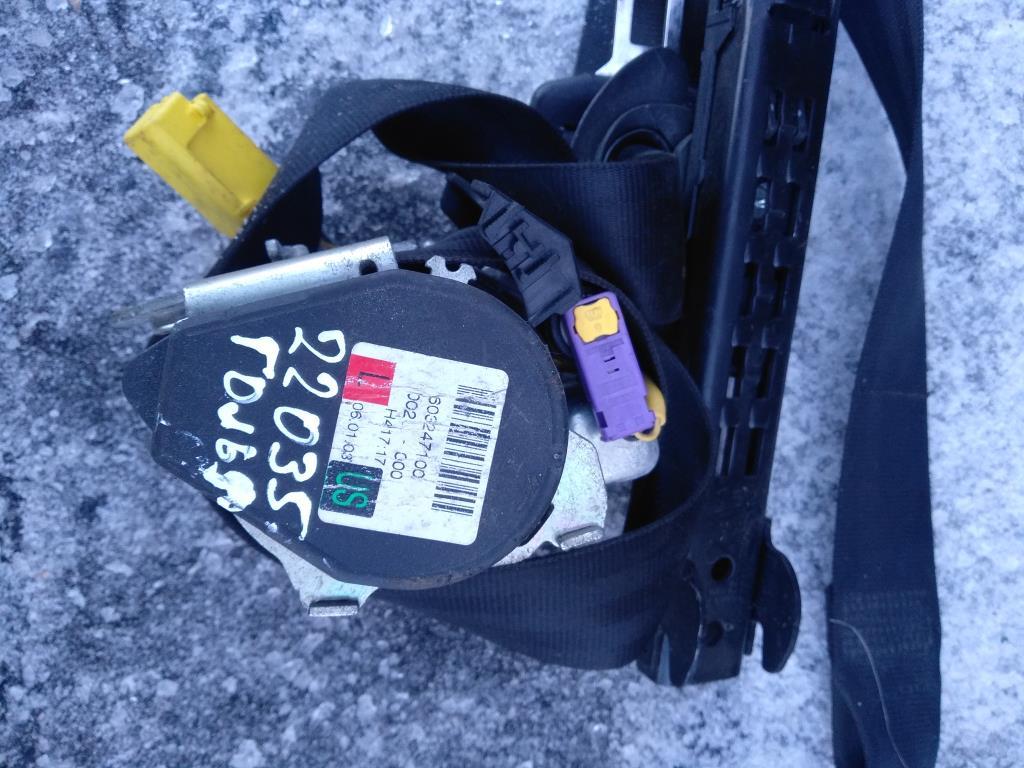 ремень безопасности Volkswagen Golf 5 поколение 2007, 2.0 л., бензин, хетчбэк 5 дв., 1K3857705A, . - фото №1