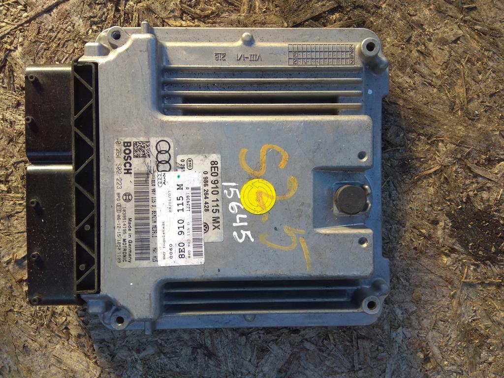 блок управления двигателем Audi A4 B7 2006, 2.0 л., бензин, седан, BPG, 8E0910115MX, . - фото №1