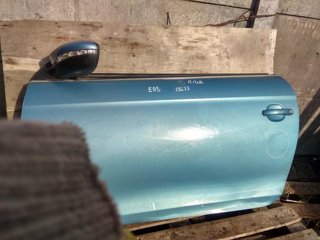 дверь передняя левая Volkswagen Eos 1 поколение 2008, 2.0 л., бензин, кабриолет, 1Q0831055T, . - фото №1