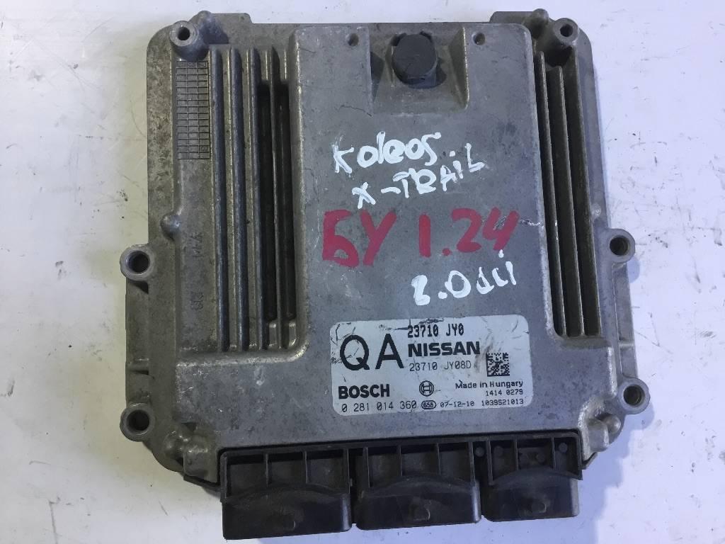 блок управления двигателем Renault Koleos 1 поколение 2008, 2.0 л., дизель, 0281014360 - фото №1