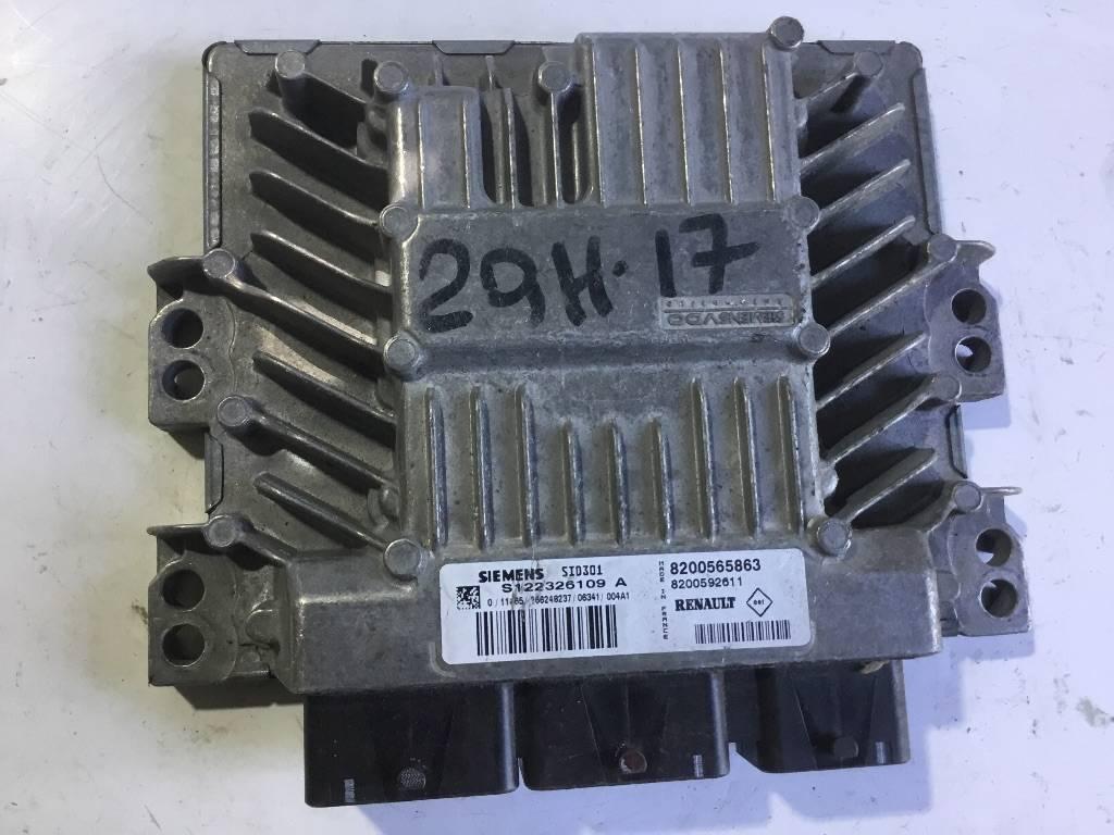 блок управления двигателем Renault Megane 2 поколение 2004, 1.5 л., дизель, 8200565863 - фото №1