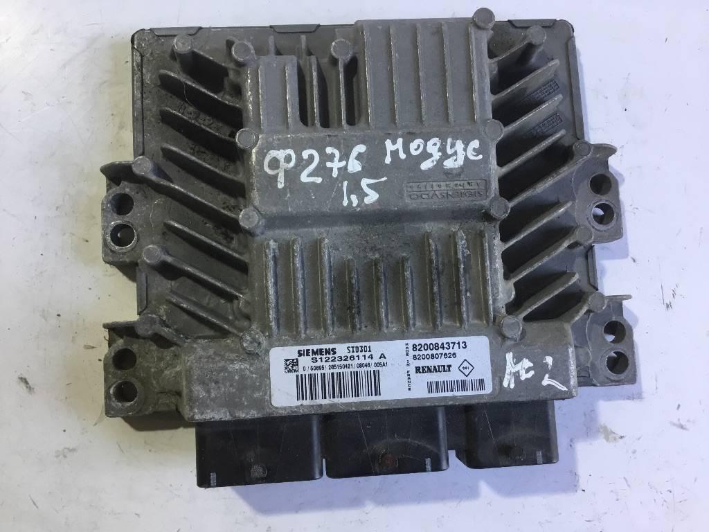 блок управления двигателем Renault Modus 2 поколение 2007, 1.5 л., дизель, 8200843713 - фото №1