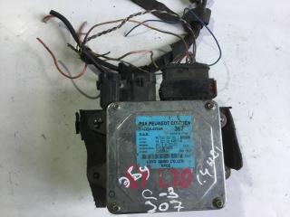 блок управления двигателем Peugeot 207 1 поколение 2006, 1.4 л., дизель, 9650836780