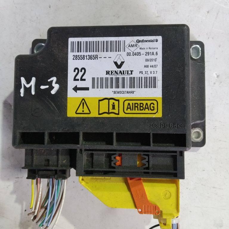 блок AirBag Renault Megane 3 поколение 2010, 285581365R - фото №1
