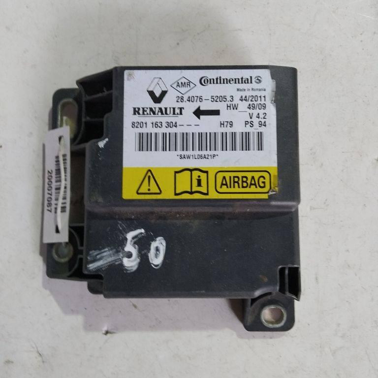 блок AirBag Renault Duster 1 поколение 2012, 8201163304 - фото №1