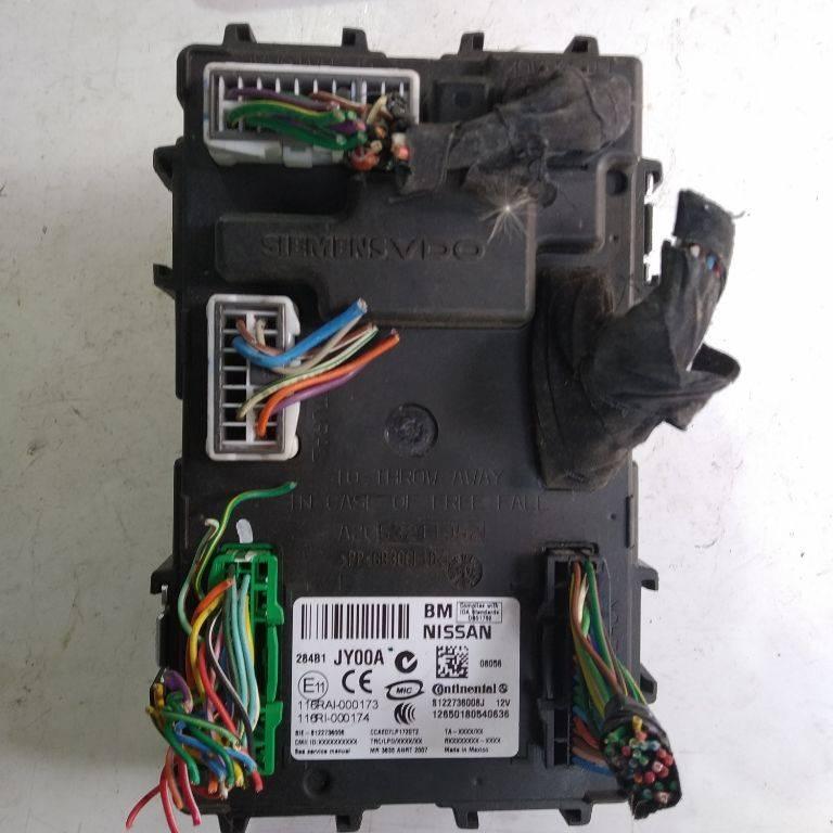 блок комфорта Renault Koleos 2007, 284B1-JY00A - фото №1