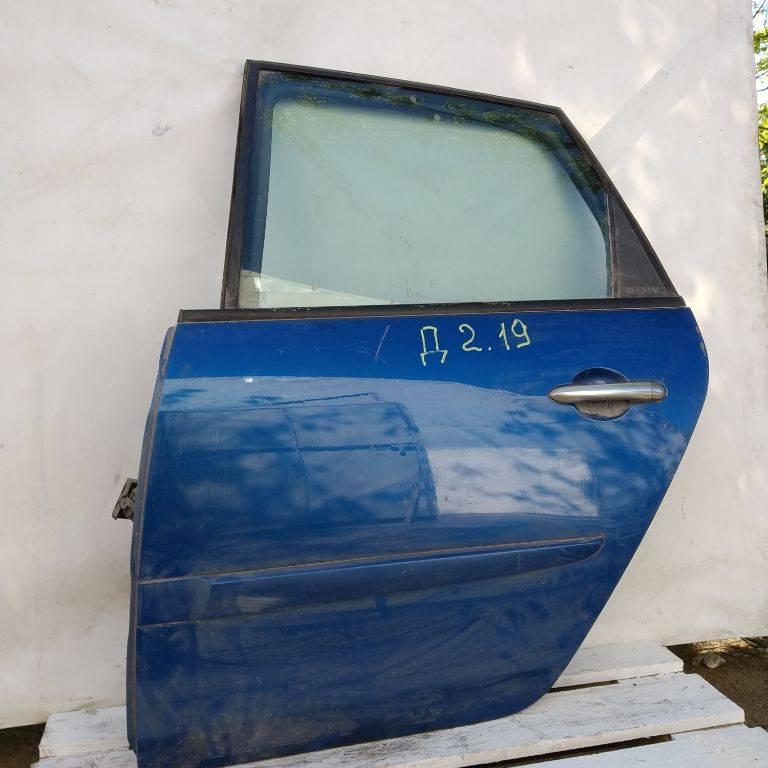 дверь задняя левая Renault Scenic 2 поколение 2005 - фото №1