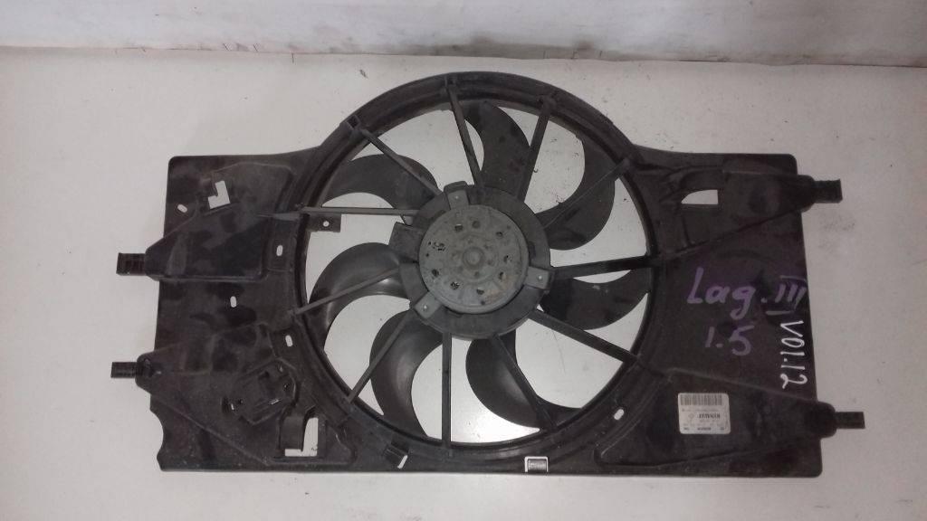 вентилятор радиатора Renault Laguna 3 поколение 2009, 1.5 л., дизель, 214810039R - фото №1