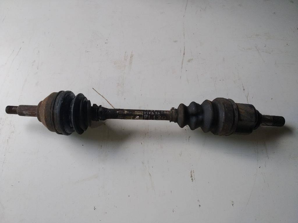 полуось передняя левая (приводной вал, ШРУС) Renault Trafic 2 поколение 2005, 2.0 л., дизель - фото №1