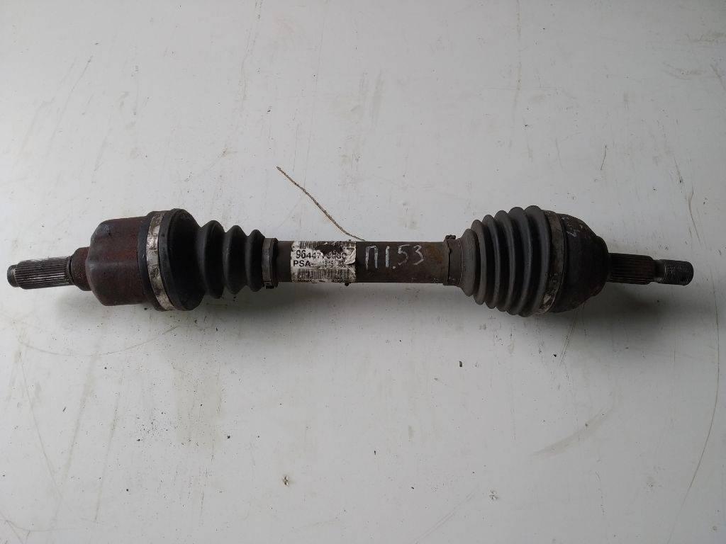 полуось передняя левая (приводной вал, ШРУС) Peugeot 607 1 поколение 2003, 2.7 л., дизель - фото №1