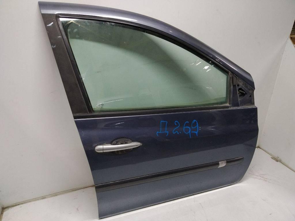дверь передняя правая Renault Clio 3 поколение 2007 - фото №1