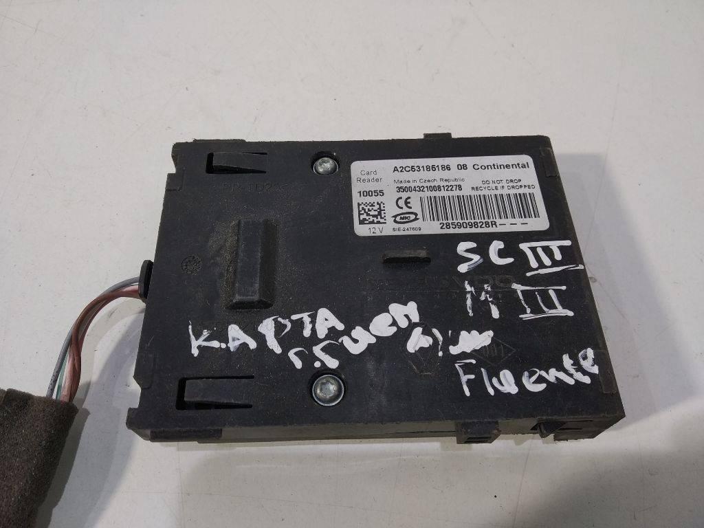 замок зажигания Renault Scenic 3 поколение 2009, 285909828R - фото №1