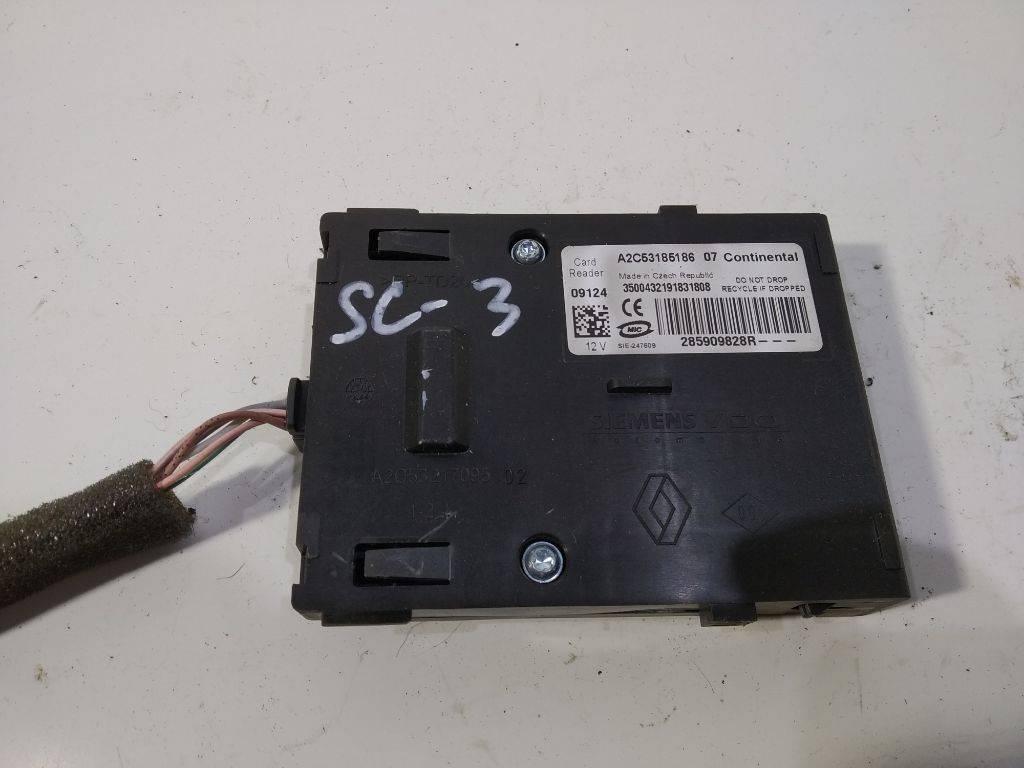 замок зажигания Renault Scenic 3 поколение 2010, 285909828R - фото №1