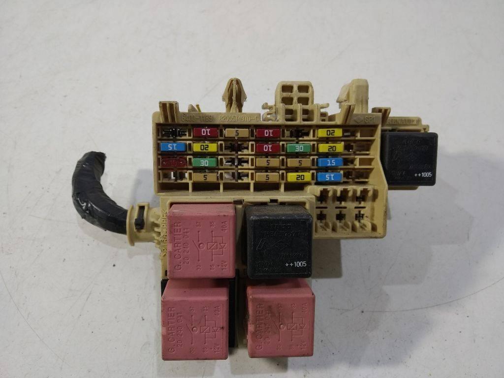 блок предохранителей Renault Kangoo 2 поколение 2009, 8200574970 - фото №1