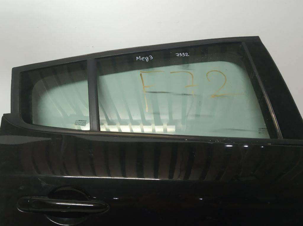 стекло двери задней правой Renault Megane 3 поколение 2009, хетчбэк 5 дв. - фото №1
