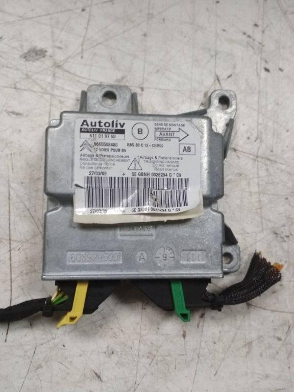 блок AirBag Peugeot 5008 1 поколение 2009, 966405878002 - фото №1