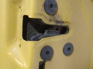 замок двери задней правой Renault Kangoo 2 поколение [рестайлинг] 2013