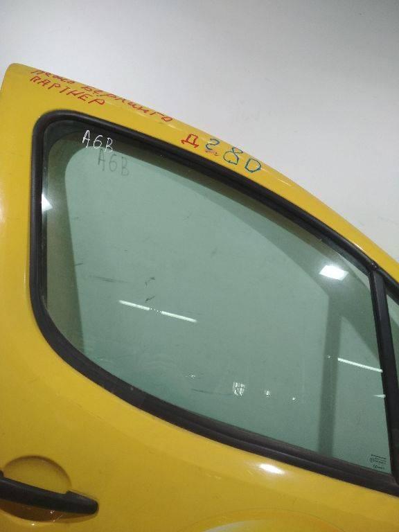 стекло двери передней правой Peugeot Partner 2 поколение (B9) 2008, 43R-000016 - фото №1