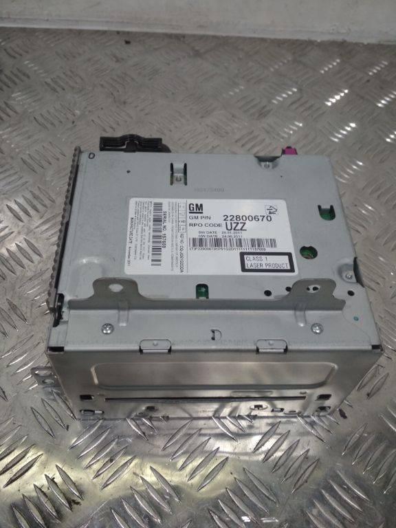 магнитола Opel Astra J 2010, 22800670 - фото №1