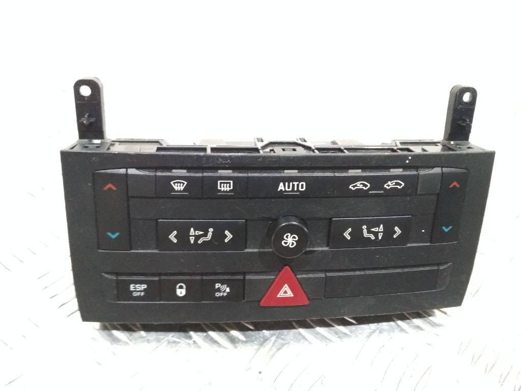 блок управления печки / климат-контроля Citroen C6 1 поколение 2006, 96573328ZD - фото №1