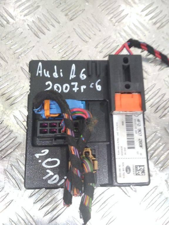 блок комфорта Audi A6 4F/C6 2007, 2.0 л., дизель, 4F0907289F - фото №1