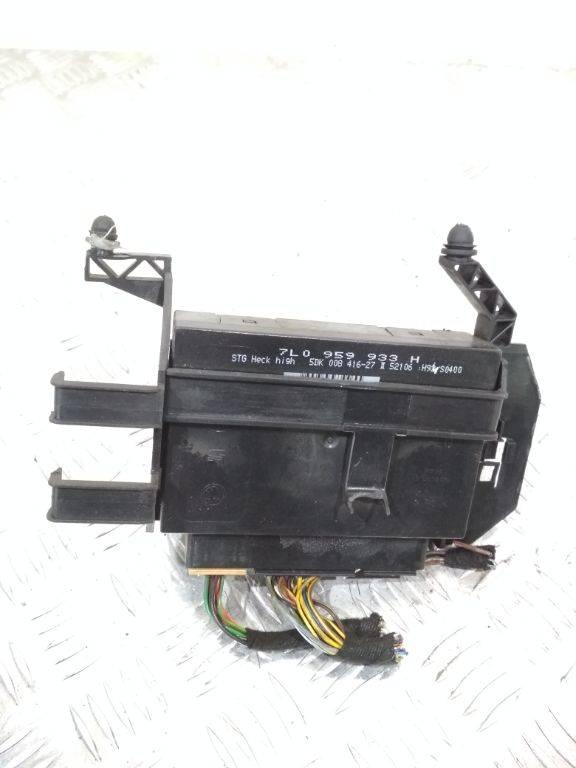 блок комфорта Volkswagen Touareg 1 поколение 2006, 7L0959933H - фото №1