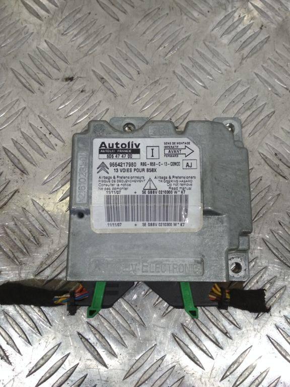 блок AirBag Citroen C4 Picasso 1 поколение 2007, 9664217980 - фото №1