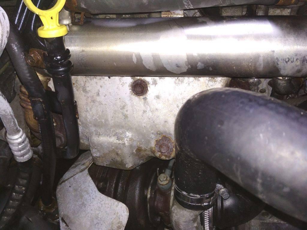 коллектор выпускной Opel Astra H 2004, 1.7 л., дизель, МКПП - фото №1