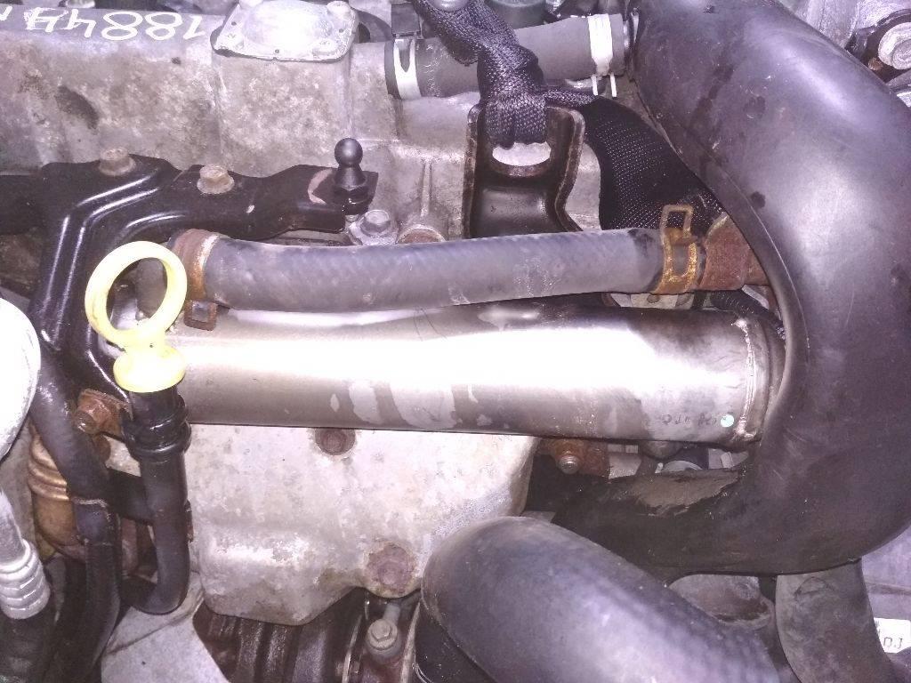 охладитель EGR / Радиатор EGR Opel Astra H 2004, 1.7 л., дизель, МКПП - фото №1