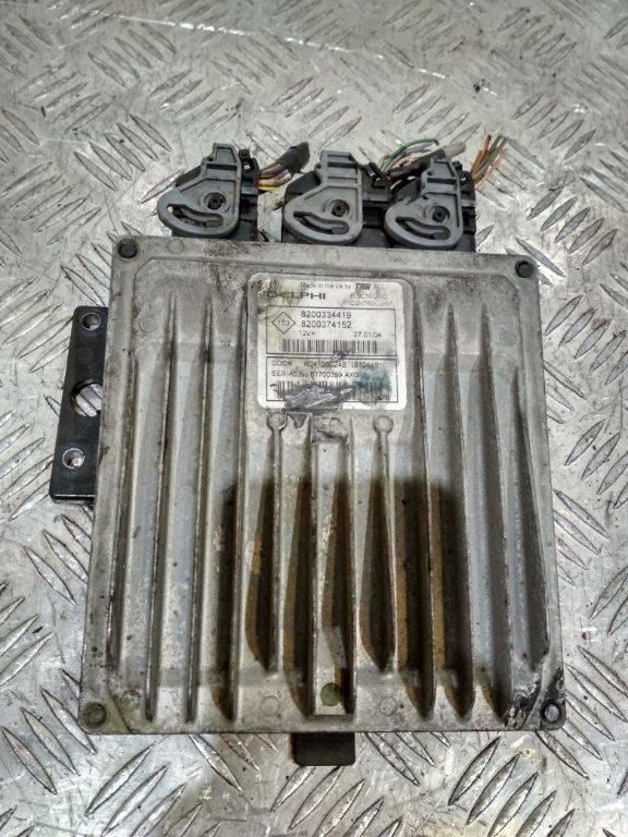 блок управления двигателем Renault Scenic 2 поколение 2003, 8200334419, DELPHI - фото №1