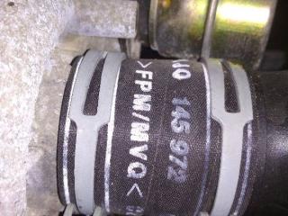 патрубок интеркулера Volkswagen Polo 4 поколение 2002, 1.4 л., дизель, 1J0145972