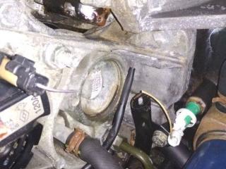 кронштейн генератора Renault Scenic 1 поколение [рестайлинг] 2002, 1.9 л., дизель, МКПП